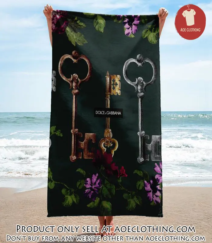 Dolce & gabbana beach towel luxury brand hot trending summer  bt00524 aoe1825375